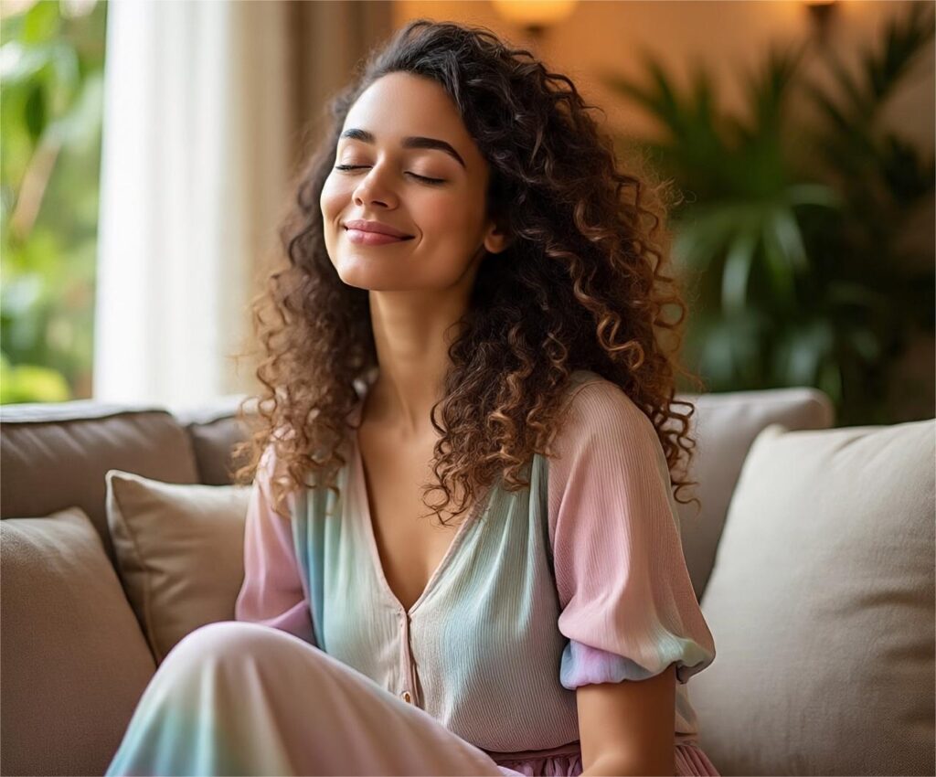 avoid stress for healthy hair