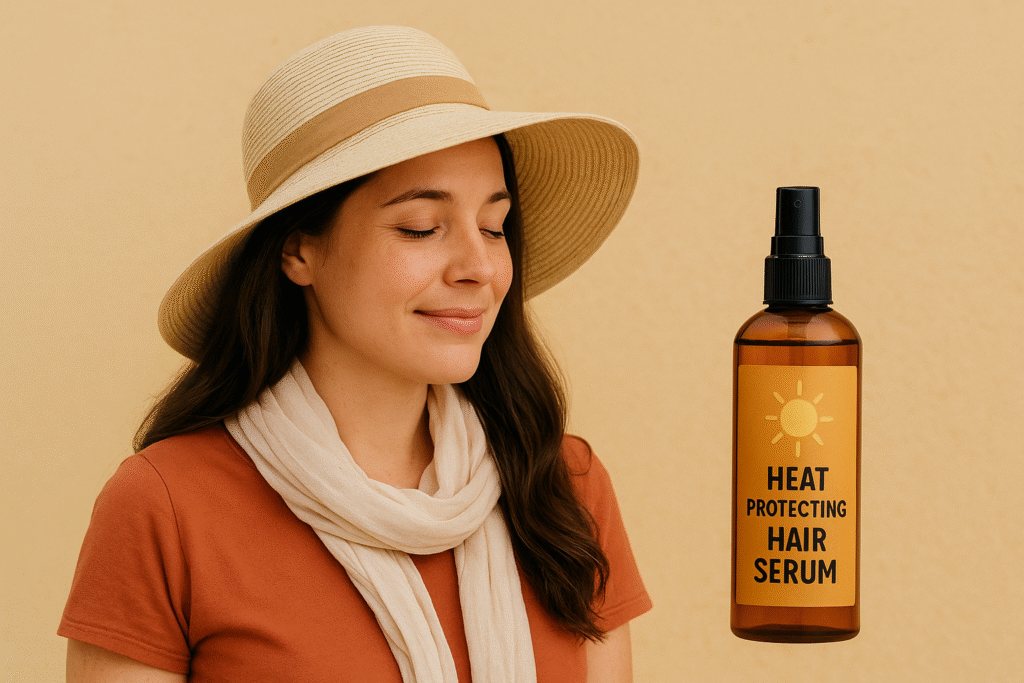 protect you hair from heat for beautiful hair